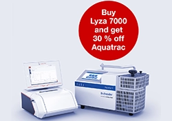 Buy the Lyza 7000 FTIR spectrometer - Receive 30% discount on the Brabender Aquatrac-V