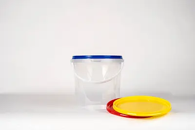 Clear Plastic Pails - Buckets