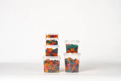 Plastic Tubs for Packaging