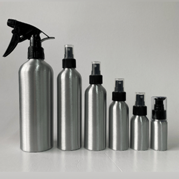 aluminium cosmetic Bottles
