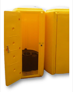 Portable Toilet with bench Tank