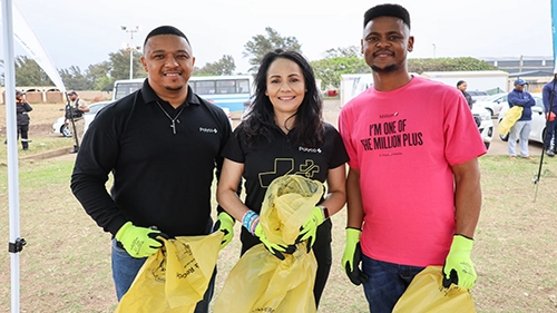 Nationwide plastic waste cleanup support